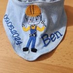 Baby-Halstuch zur Geburt